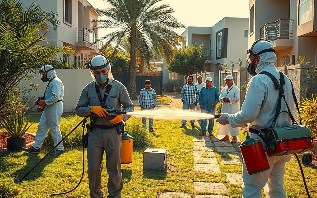 اباده حشرات أبرق الكويت